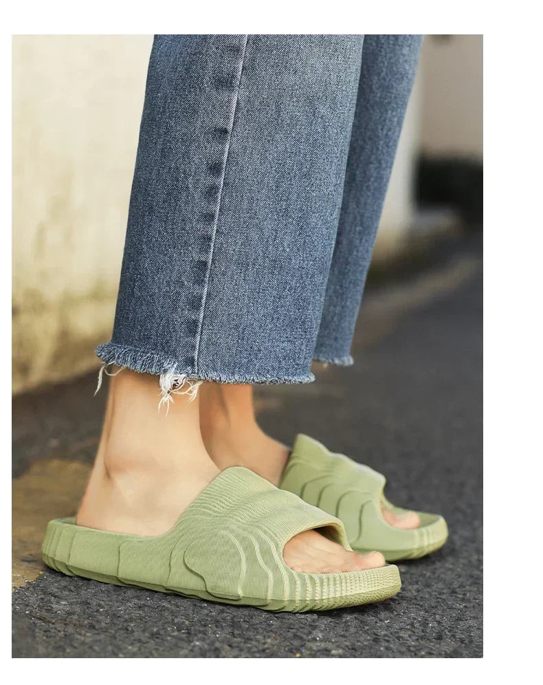Luxury Man Sandal for Men Brand Men's Shoes 2025 White Sandals Flat Sandals Mens Soft Sandles Summer Shoes Sale Slippers Slipers