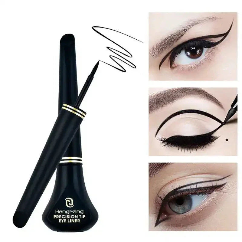 Matte Quick Drying High Pigment Eye Liner Pen Black Liquid Eyeliner Waterproof Long Lasting Eye Liner Pencil Eye Makeup Tools