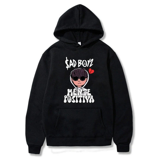 2024 Men's Hoodies Junior H Sad Boys Harajuku Girls Hip Hop Pullover Fancy Music Gift Casual Loose Comfortable Sweatshirt