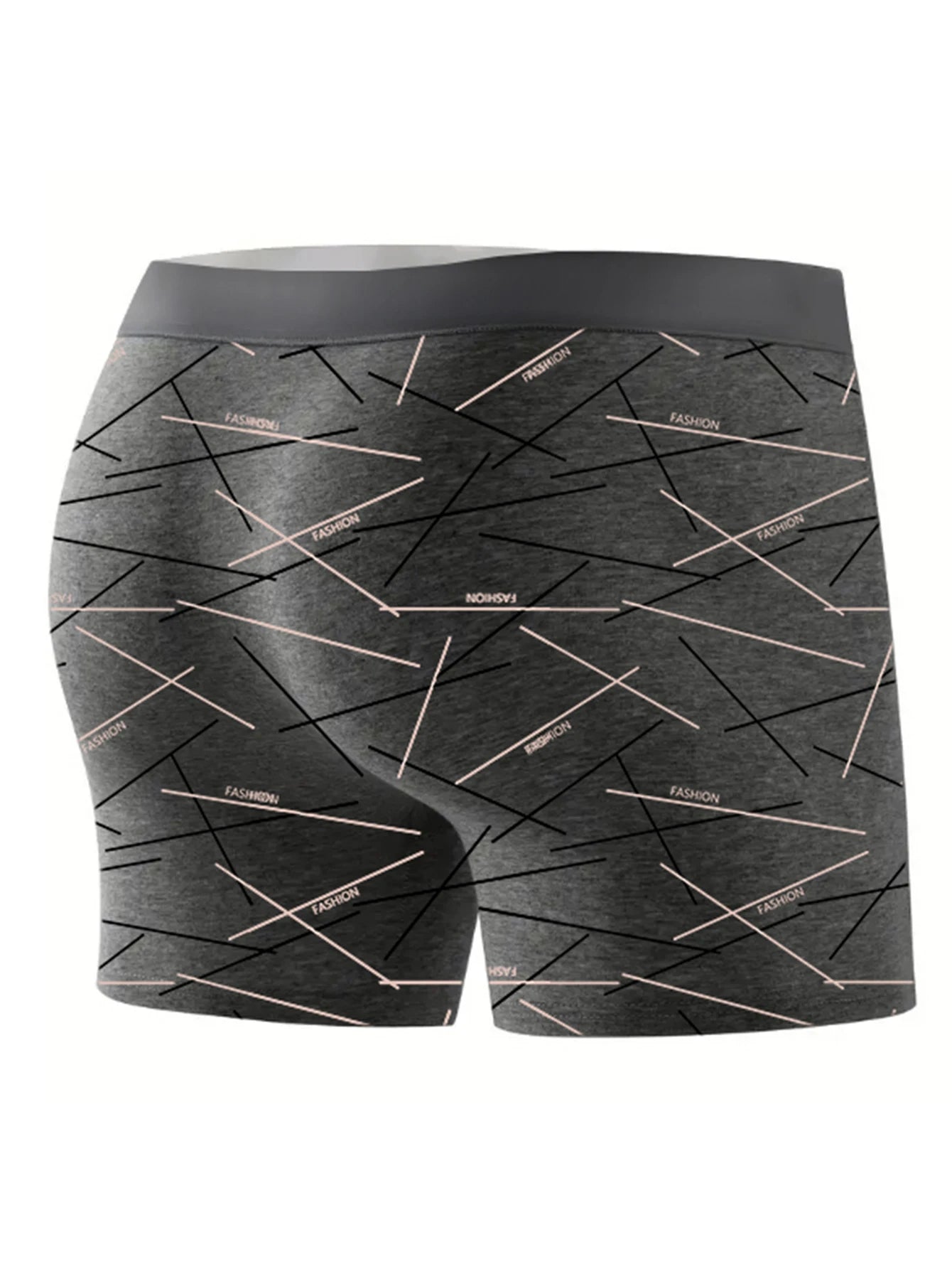 10 Pieces Of Men's Underwear Soft Comfortable Healthy Men's Long Boxer Briefs Trendy Fashion Athleisure High Quality Men's Pants