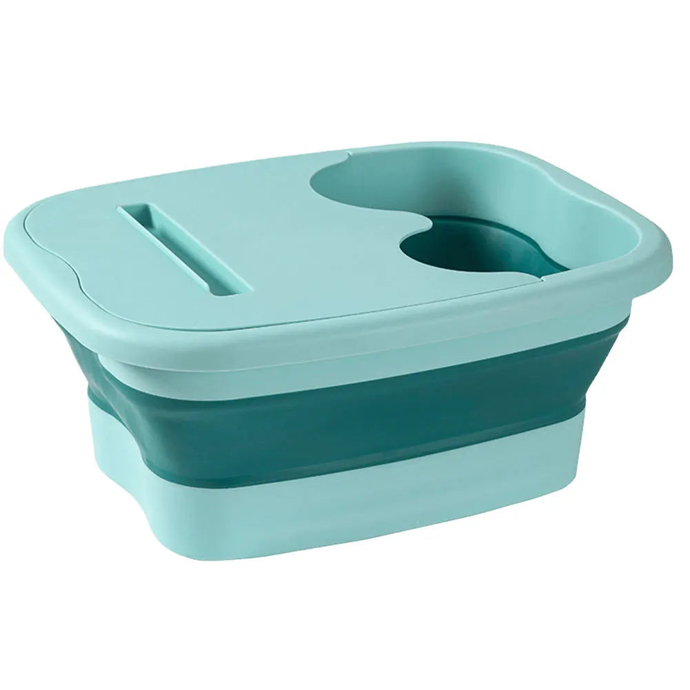 Footbath Massage Bucket Easy To Store Foldable Foot Bath Tray Collapsible Foot Soak Bucket for Relaxing and Pain Relief