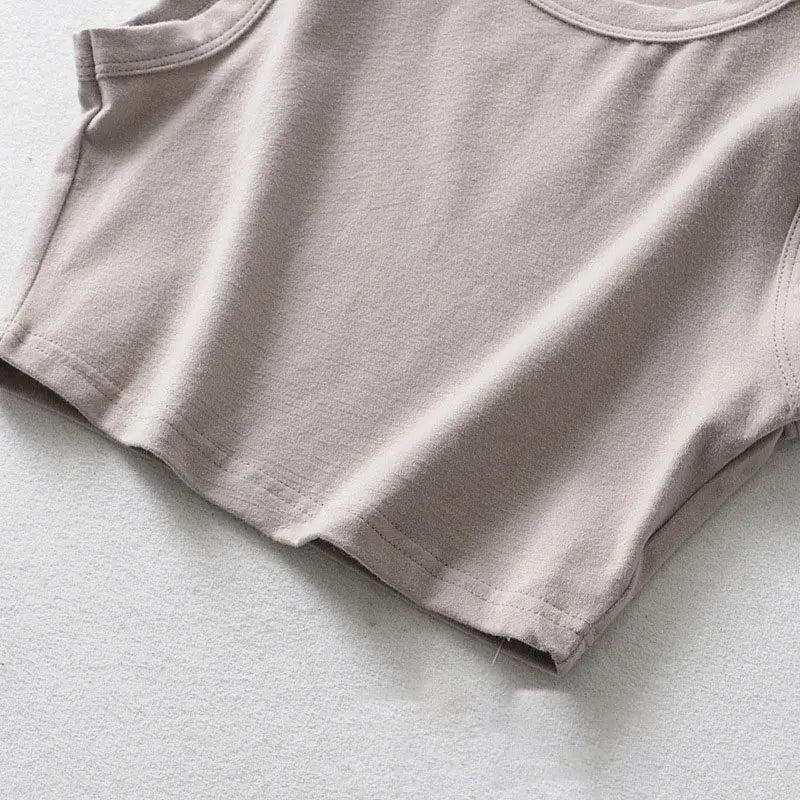 2025 Summer vintage white crop tops women biker black punk sexy tank top korean streetwear cropped sleeveless top feminino