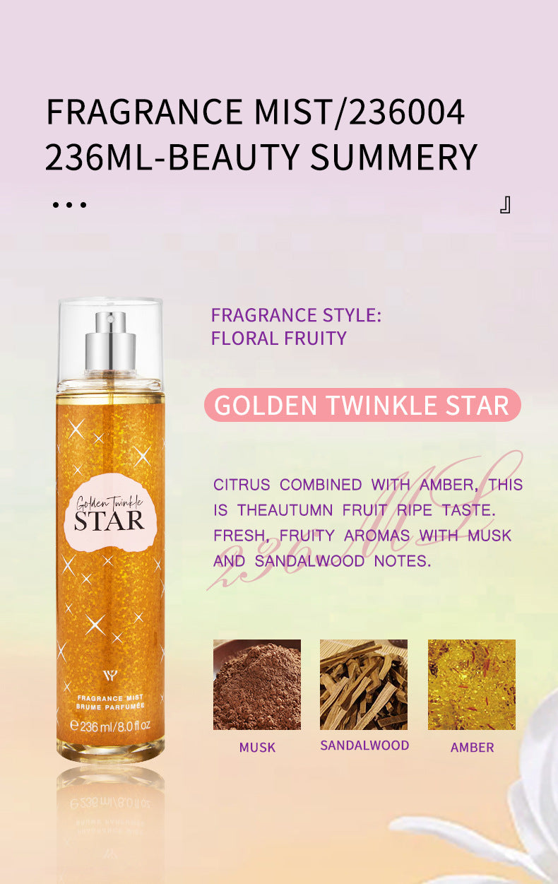 More than 20 perfume perfume body spray female flowers and fruits perfume suitable for girls, women, holiday gifts, Easter gifts