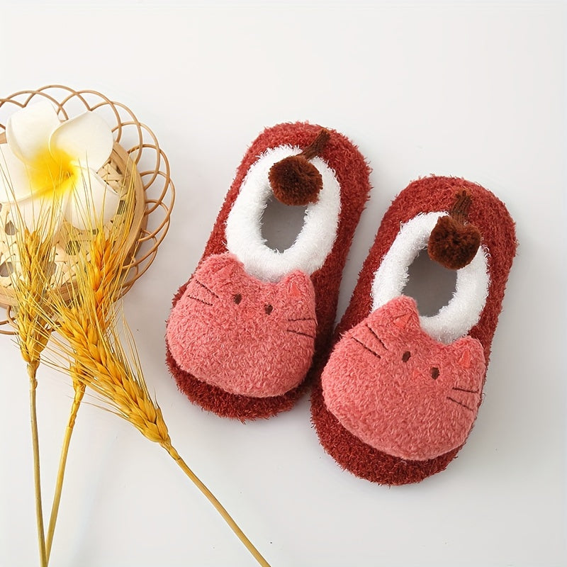 Girls Animal Cute Non-slip Socks