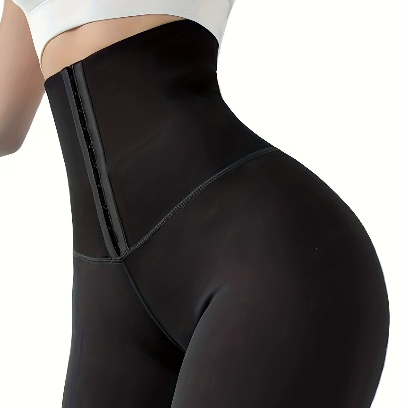 Sexy High Waist Solid Leggings - Butt Lifting, Tummy Control, Flattering Silhouette, Comfortable, Four-Way Stretch, Women's Fitness Clothing for Gym, Yoga, Running, and Daily Wear