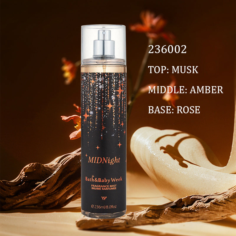 236ml Victoria's Floral Season Body Spray Perfume for Women - Long-lasting Floral and Fruity Fragrance bottle packaging