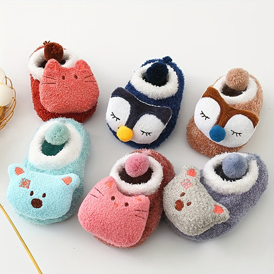 Girls Animal Cute Non-slip Socks