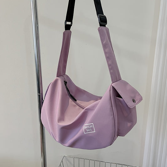 Lightweight Sports Gym Duffel Bag with Shoe Compartment, Crossbody Travel Bag for Weekend Trips