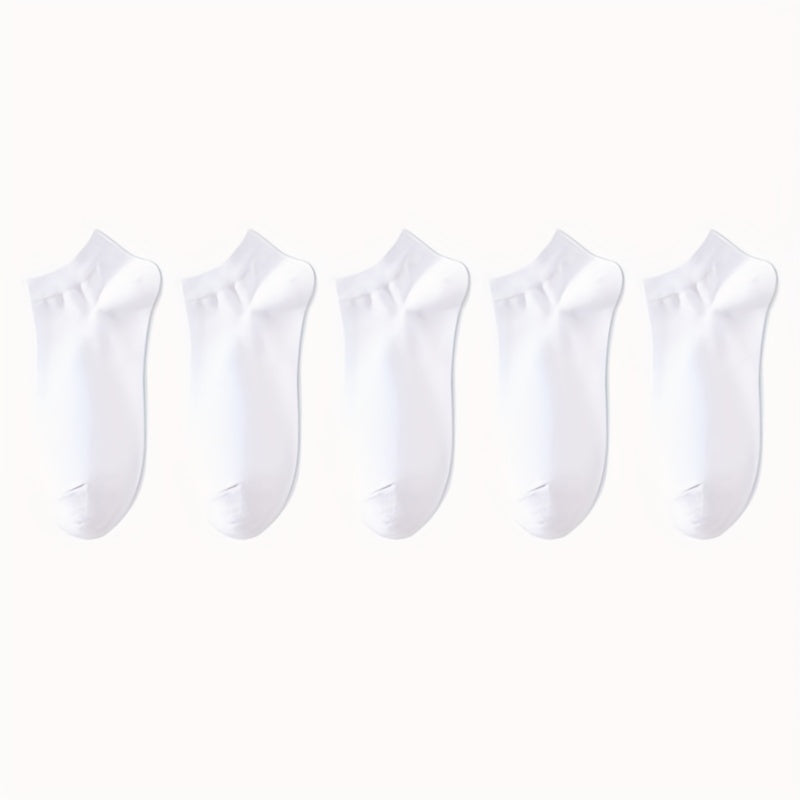 1/5/10/15/30 pair Essential Ankle Socks - 1/5/10/15/30 Pairs, Soft & Lightweight, Low Cut, Women's Stockings & Hosiery