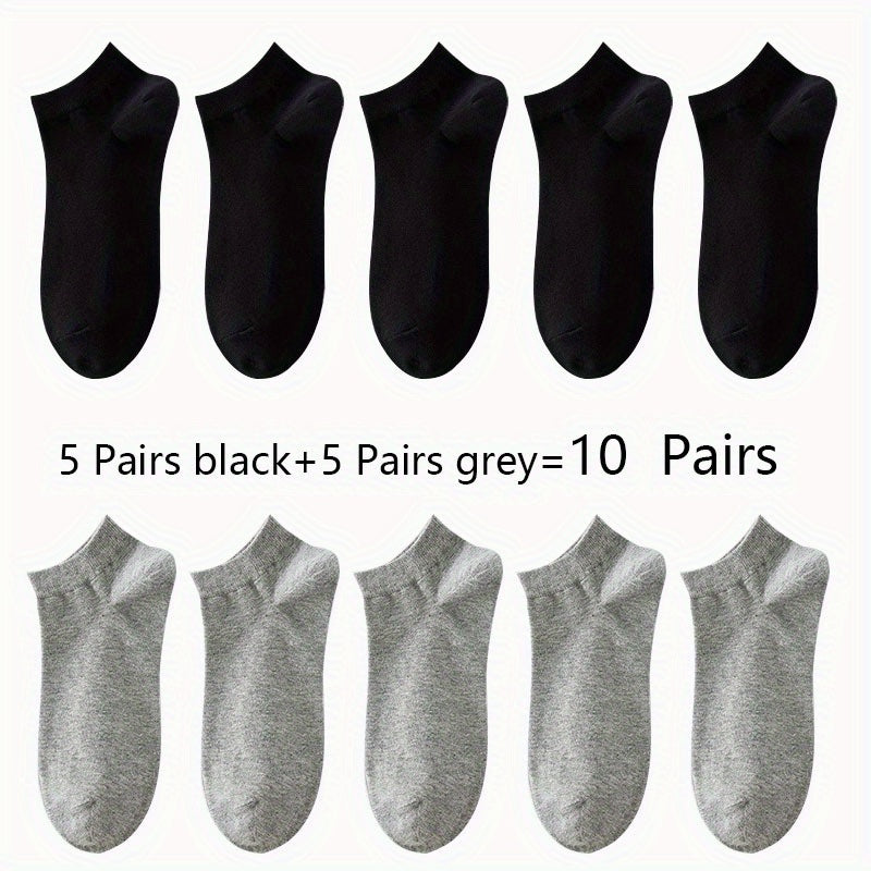 1/5/10/15/30 pair Essential Ankle Socks - 1/5/10/15/30 Pairs, Soft & Lightweight, Low Cut, Women's Stockings & Hosiery