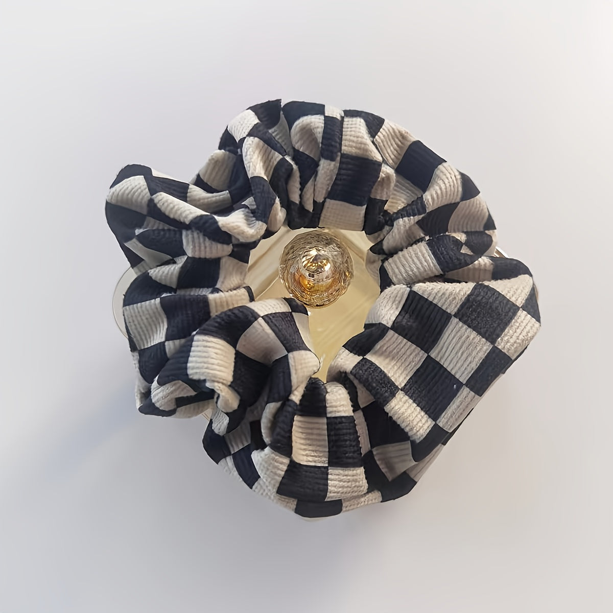 Velvet Plaid Hair Tie Scrunchies Large Scrunchies, Colorful Scrunchies, Fashion Women Retro Hair Accessories