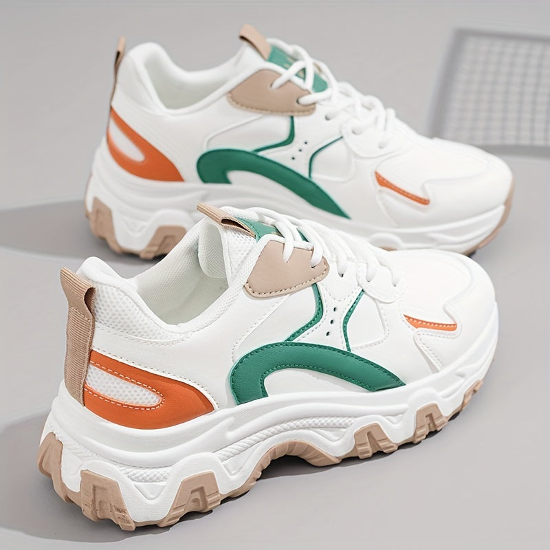 Ladies' Casual Sports Shoes, Flat Shoes, Versatile And Comfortable Running Shoes For Students, Suitable For Work Wear