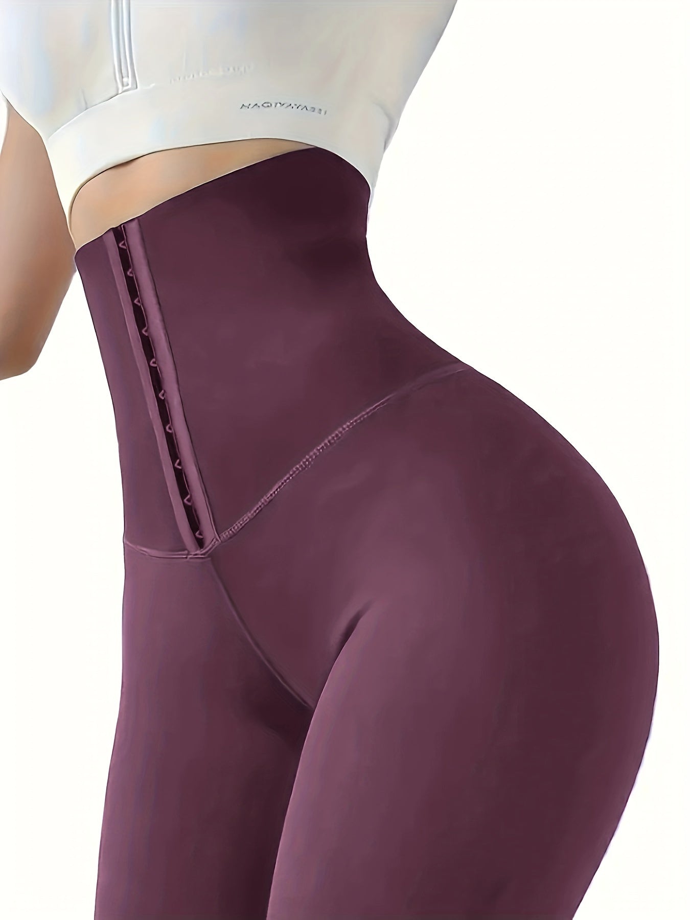 Sexy High Waist Solid Leggings - Butt Lifting, Tummy Control, Flattering Silhouette, Comfortable, Four-Way Stretch, Women's Fitness Clothing for Gym, Yoga, Running, and Daily Wear